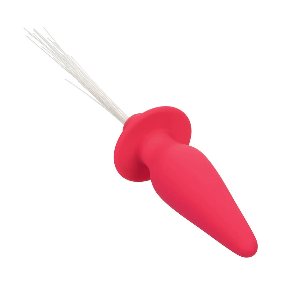 CALEXOTICS - SOUTHERN LIGHTS LIGHT UP PLUG ANALE 10 VIBRAZIONI SILICONE ROSA